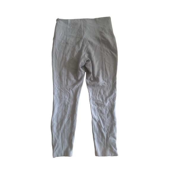 Women M Lysse Medium Control Side Zip Hem Cropped Leggings Jeggings Pants Gray - Picture 4 of 6